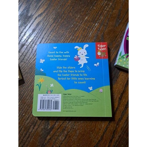 Lot 4 Kids Childrens Easter Books Spot, Peppa Pig, Counting Eggs - Picture 5 of 10